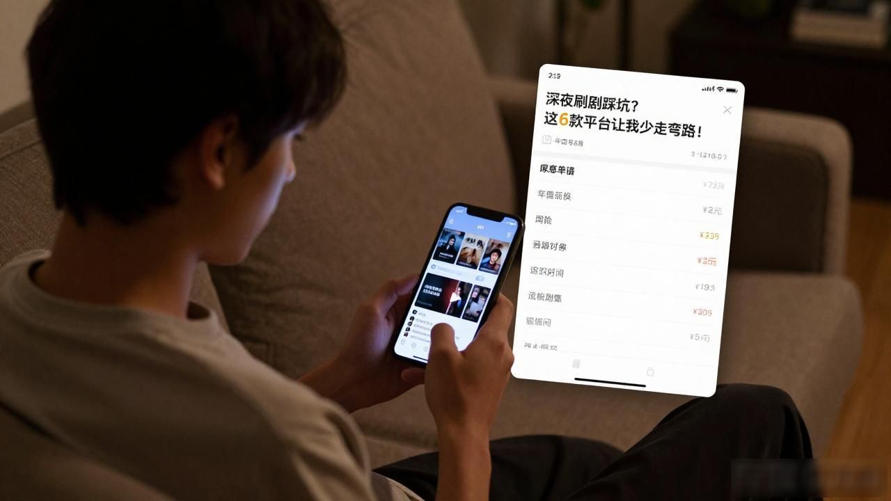深夜刷剧踩坑？这6款平台让我少走弯路！